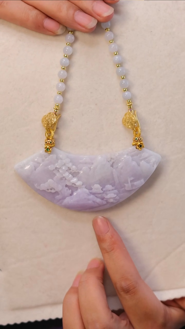 【闪购商品】翡翠颈饰未镶嵌24小时内发货质保A货