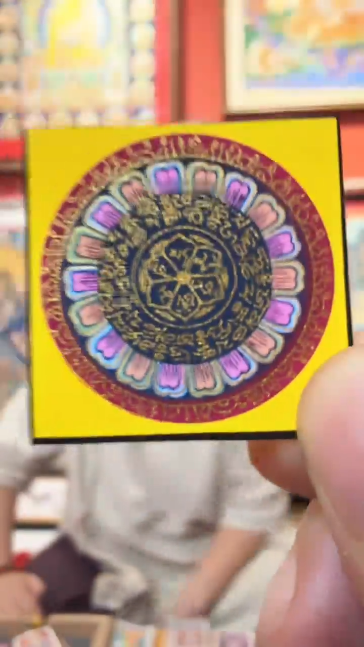 吊坠坛-罗藏热杰手绘唐卡