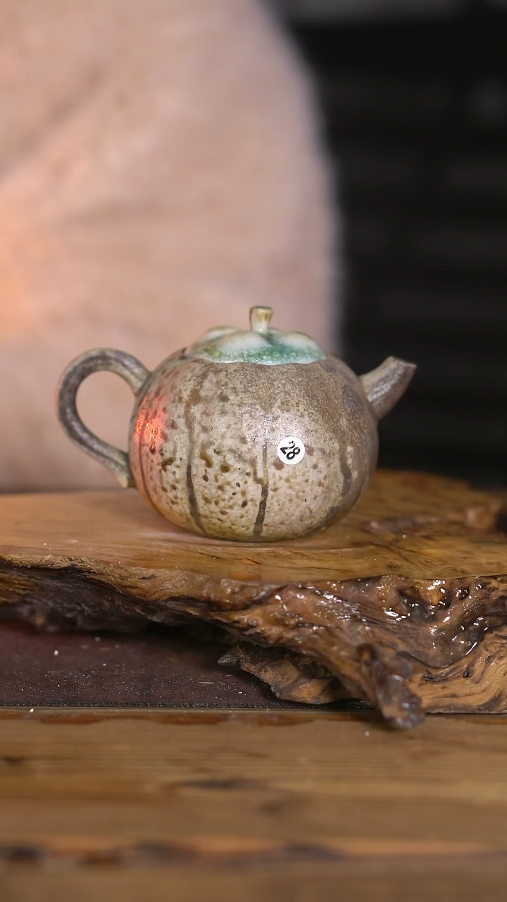 景德镇纯柴烧  山竹壶 150cc 28
