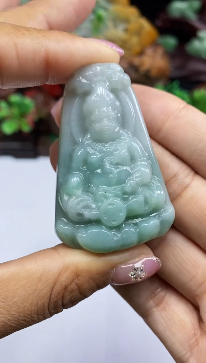 【闪购商品】翡翠颈饰未镶嵌翡翠A货