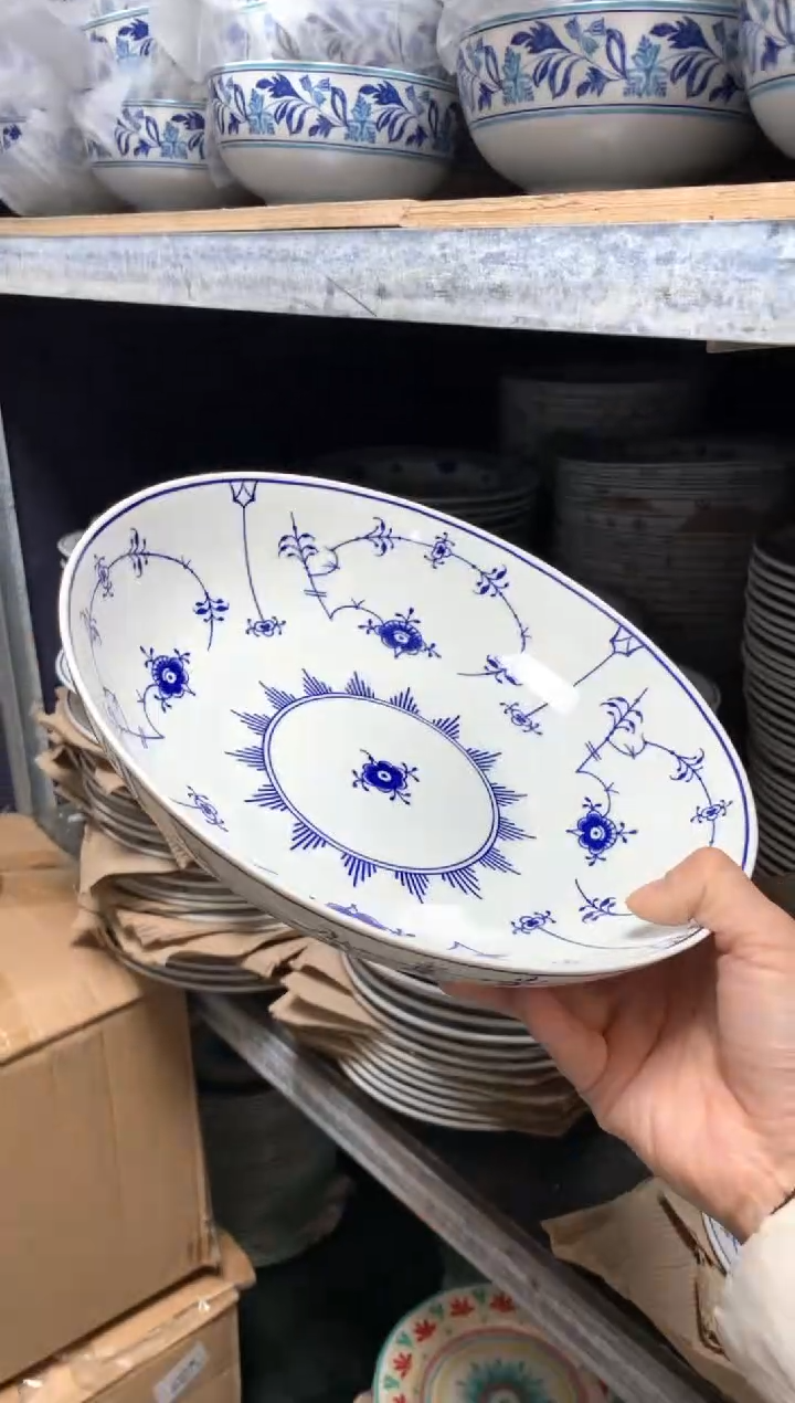 【闪购商品】瓷片陶瓷原单CC456餐具1个