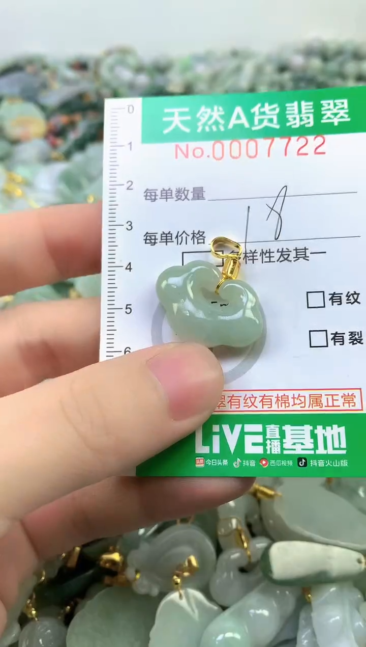 颈饰未镶嵌翡翠纯天然缅甸A货翡翠