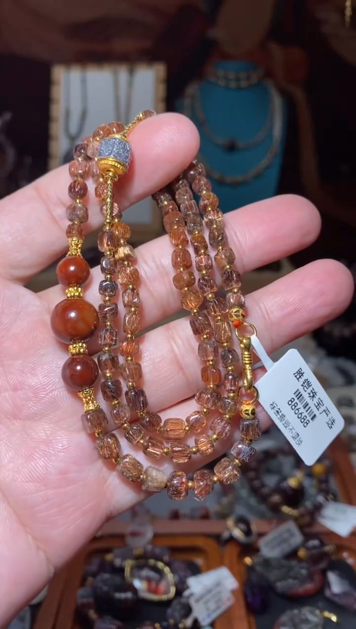 【闪购商品】水晶猫眼铜顺发万能链未镶嵌多样性发一