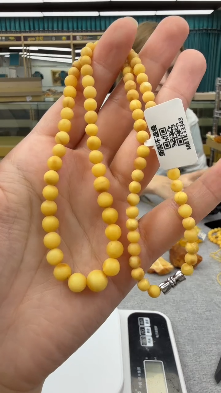 未镶嵌颈饰琥珀101秒拍号 假一罚三