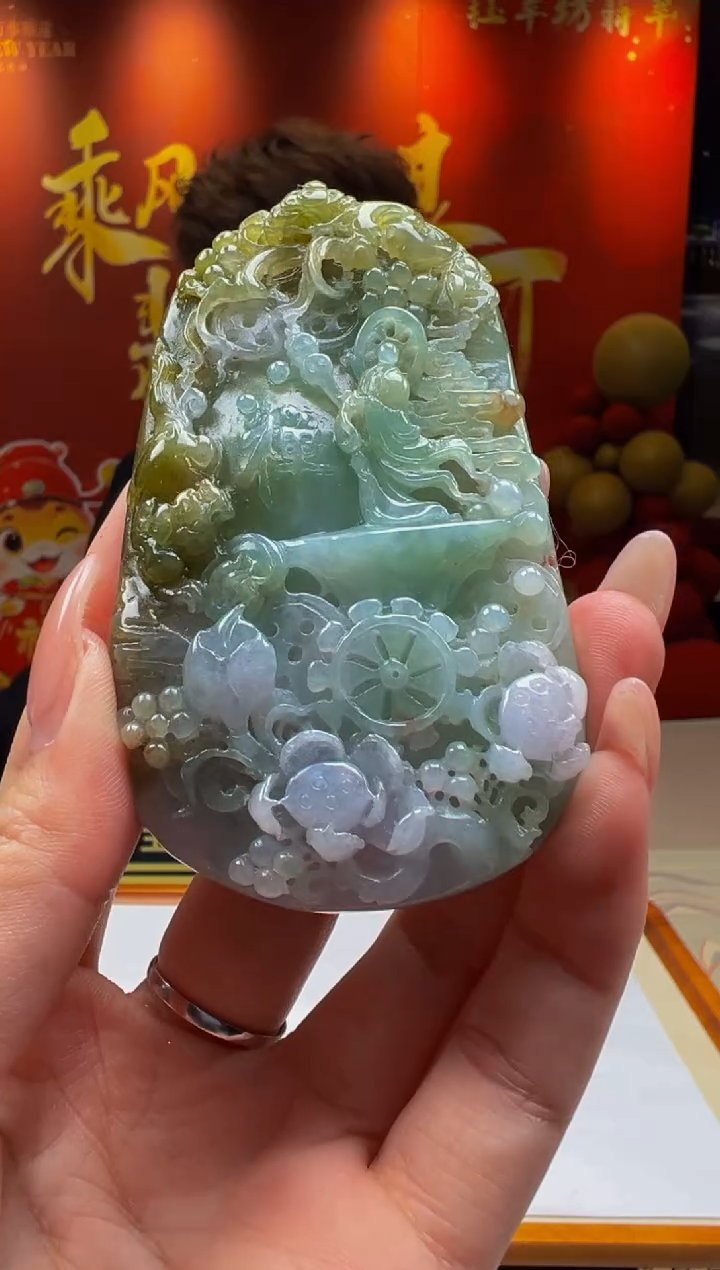 【闪购商品】定制翡翠未镶嵌Y2025-2-22-41