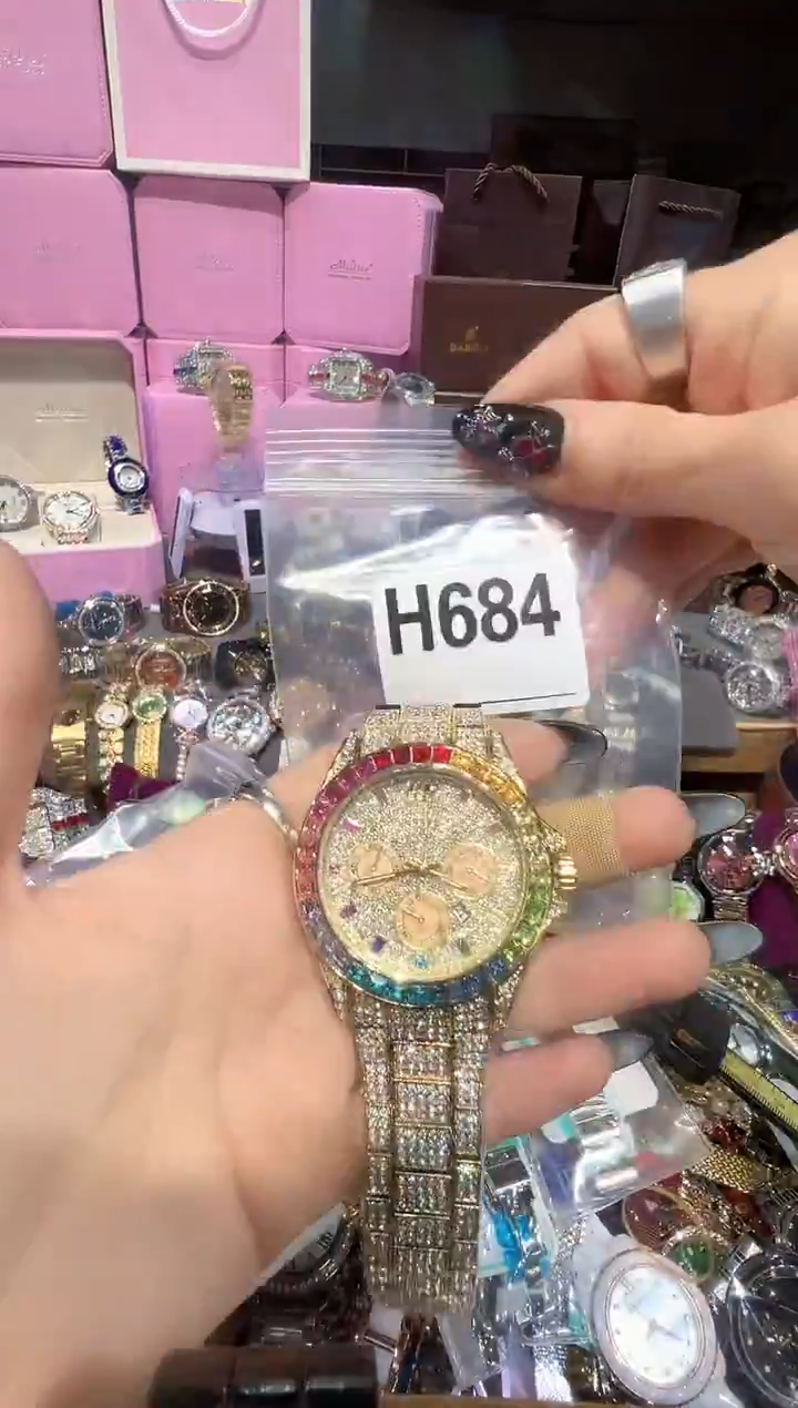 石英机芯不锈钢不锈钢直播定闪专用