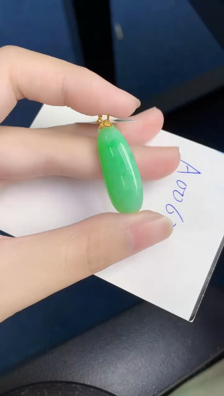 【闪购商品】翡翠颈饰18K金镶嵌000000000