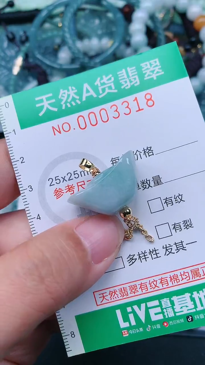 颈饰未镶嵌翡翠.0003318