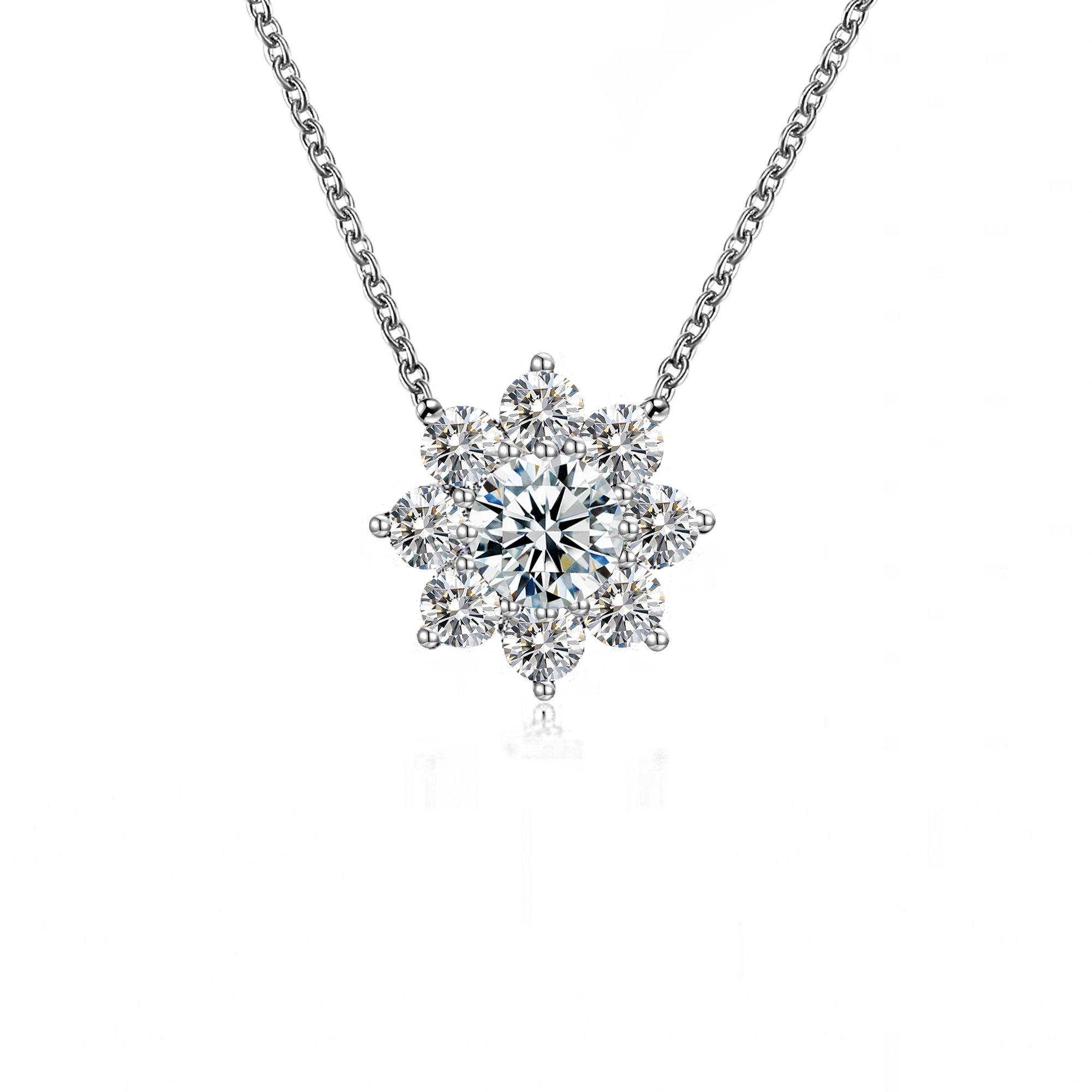 繁蒂 实验室培育钻石时弦共振项链