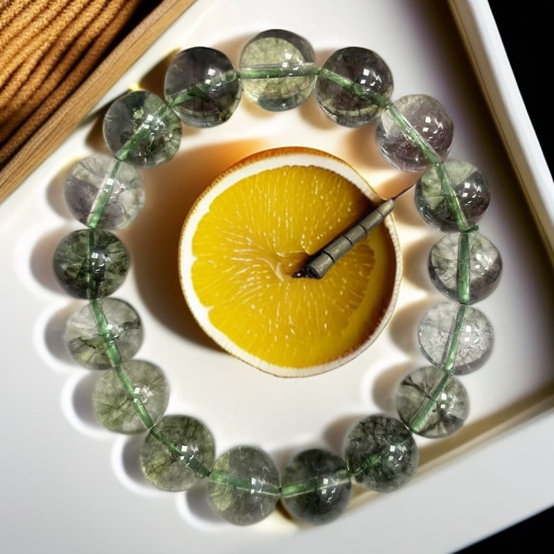 【大喜】绿幽12m手链KSU/WD2247精致手链女士多样性发一