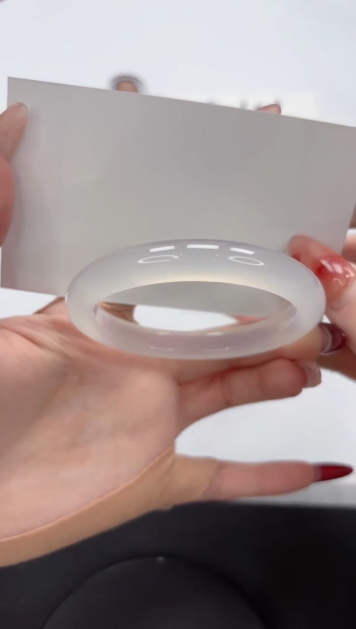 【闪购商品】石英质玉手镯未镶嵌A267-54.2