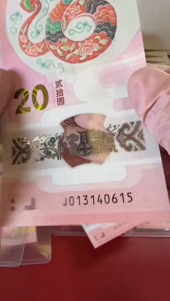 【闪购商品】塑料2025蛇钞啊啊啊啊啊啊啊啊 单张裸