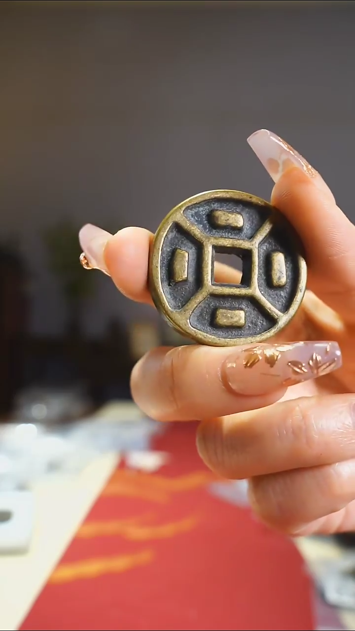 【闪购商品】铜佛教/老/护卫钱/3.4cm/0207