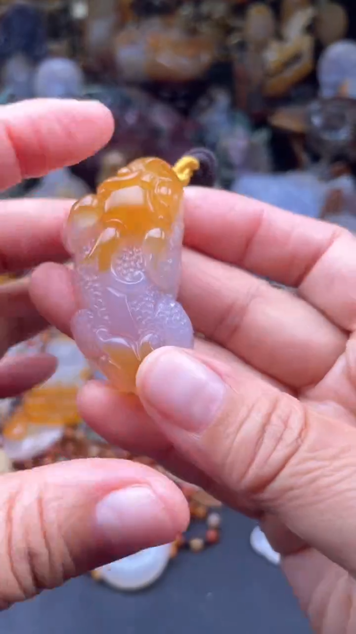 【闪购商品】玛瑙/玉髓颈饰未镶嵌AA