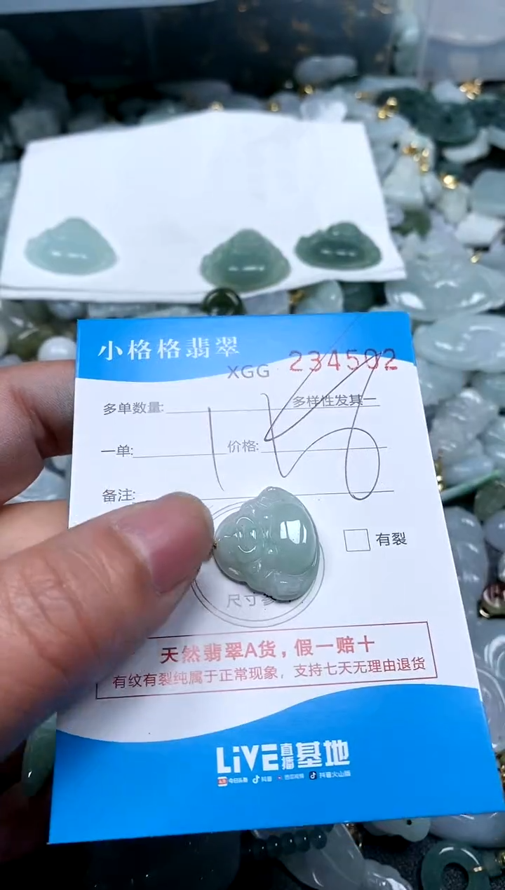 【闪购商品】翡翠颈饰未镶嵌闪购商品0234502