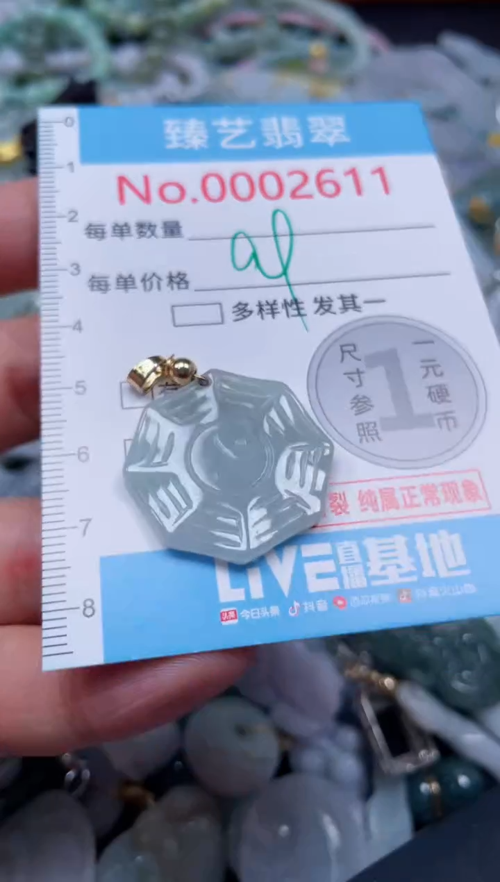 颈饰未镶嵌翡翠2611