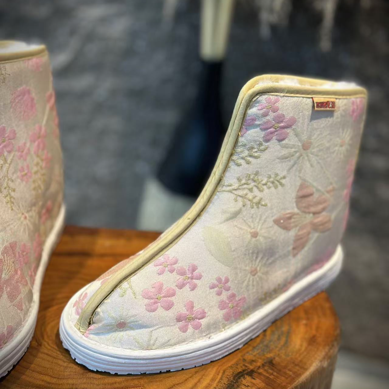 西楚樱落-【冬款-加厚保暖】西楚XICHU国潮千层底布鞋