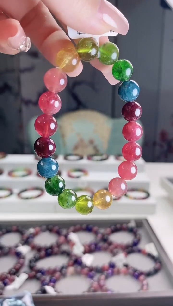 【闪购商品】碧玺单圈10*未镶嵌多人多样性发其一