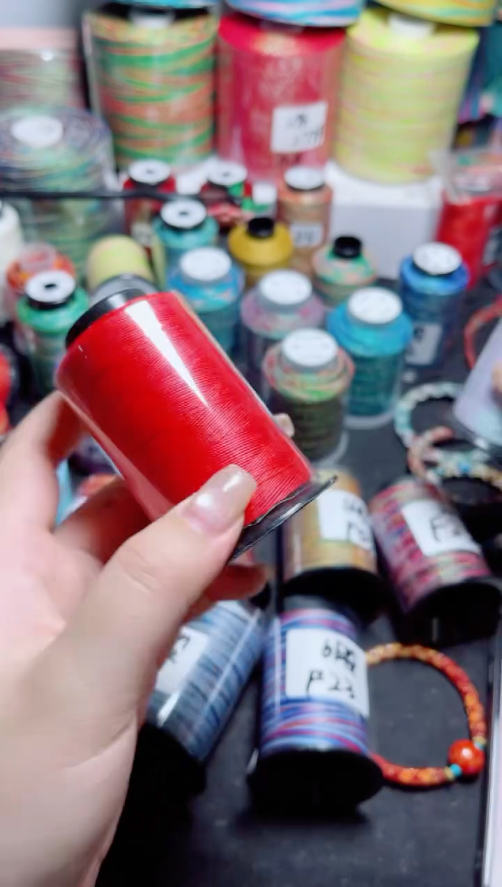 腈纶6股纯色蜡线268