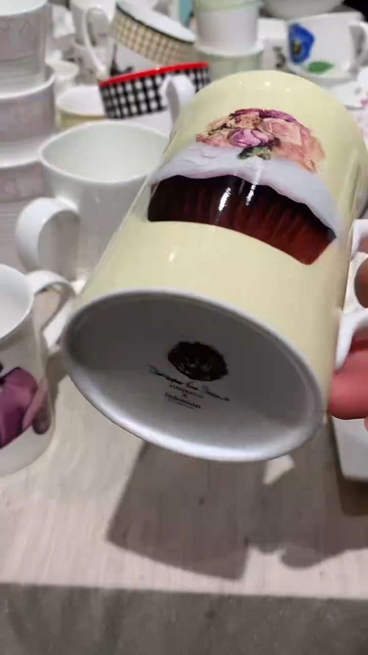 蛋糕杯子隆达骨质瓷
