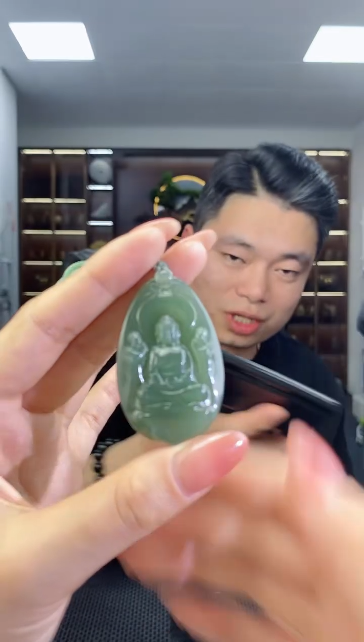 【闪购商品】和田玉颈饰未镶嵌西方三圣