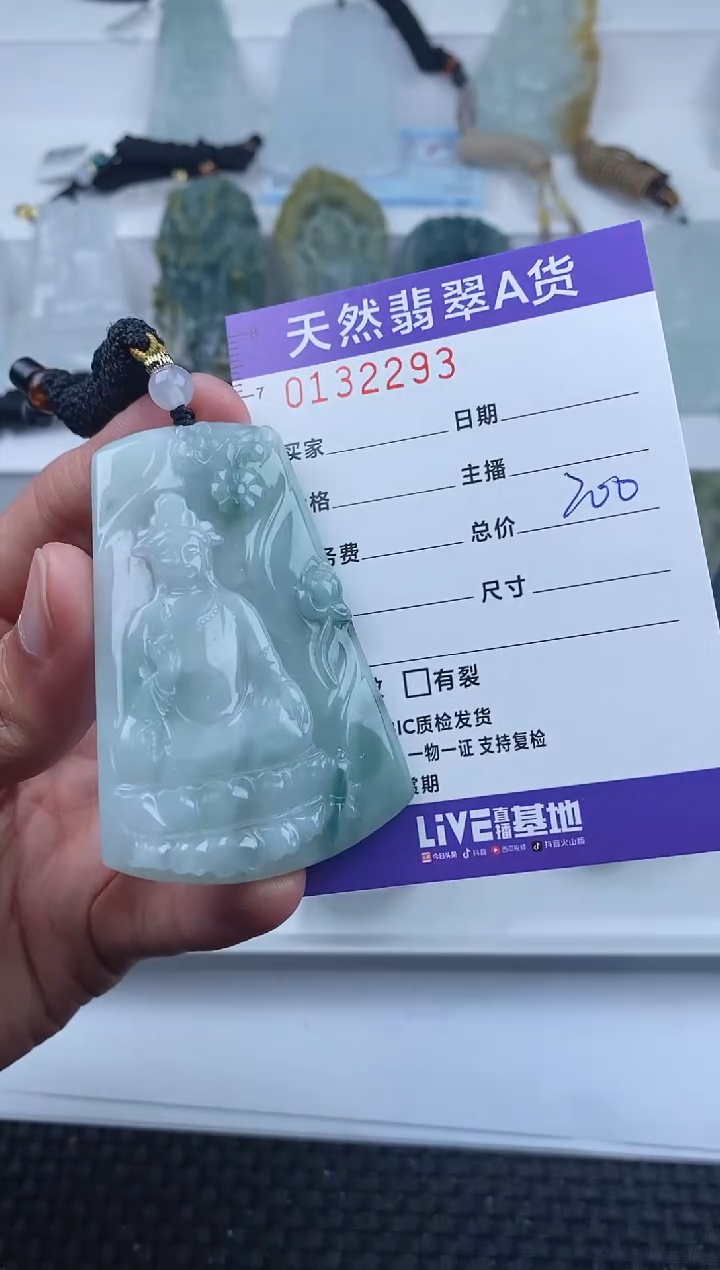 【闪购商品】翡翠颈饰未镶嵌       292