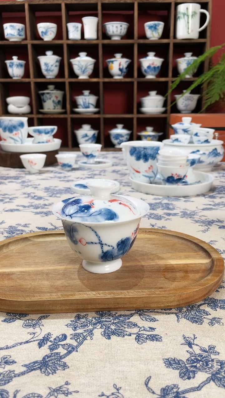 【闪购商品】盖碗/杯群芳斋闪购链接（以闪拍图片为准）