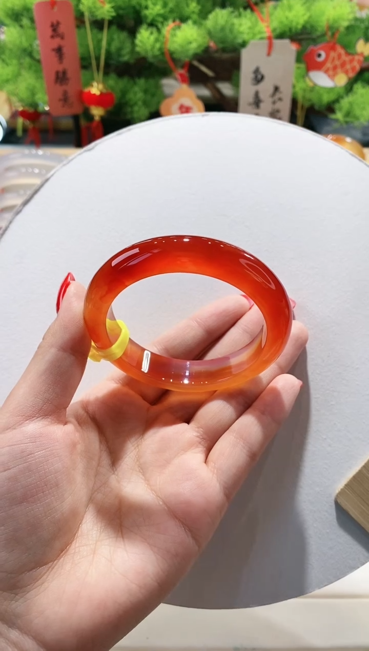 【闪购商品】玛瑙/玉髓手镯未镶嵌2-55.2