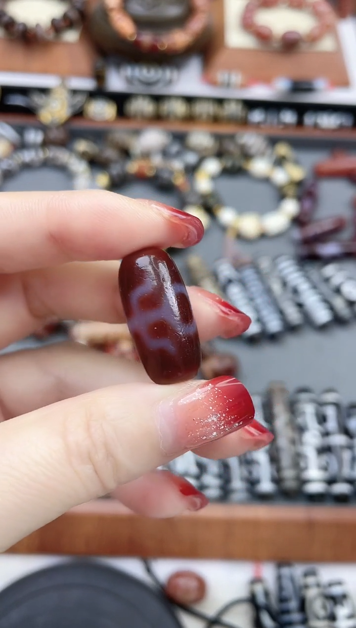 【闪购商品】玛瑙/玉髓珠珠未镶嵌红肉贵人