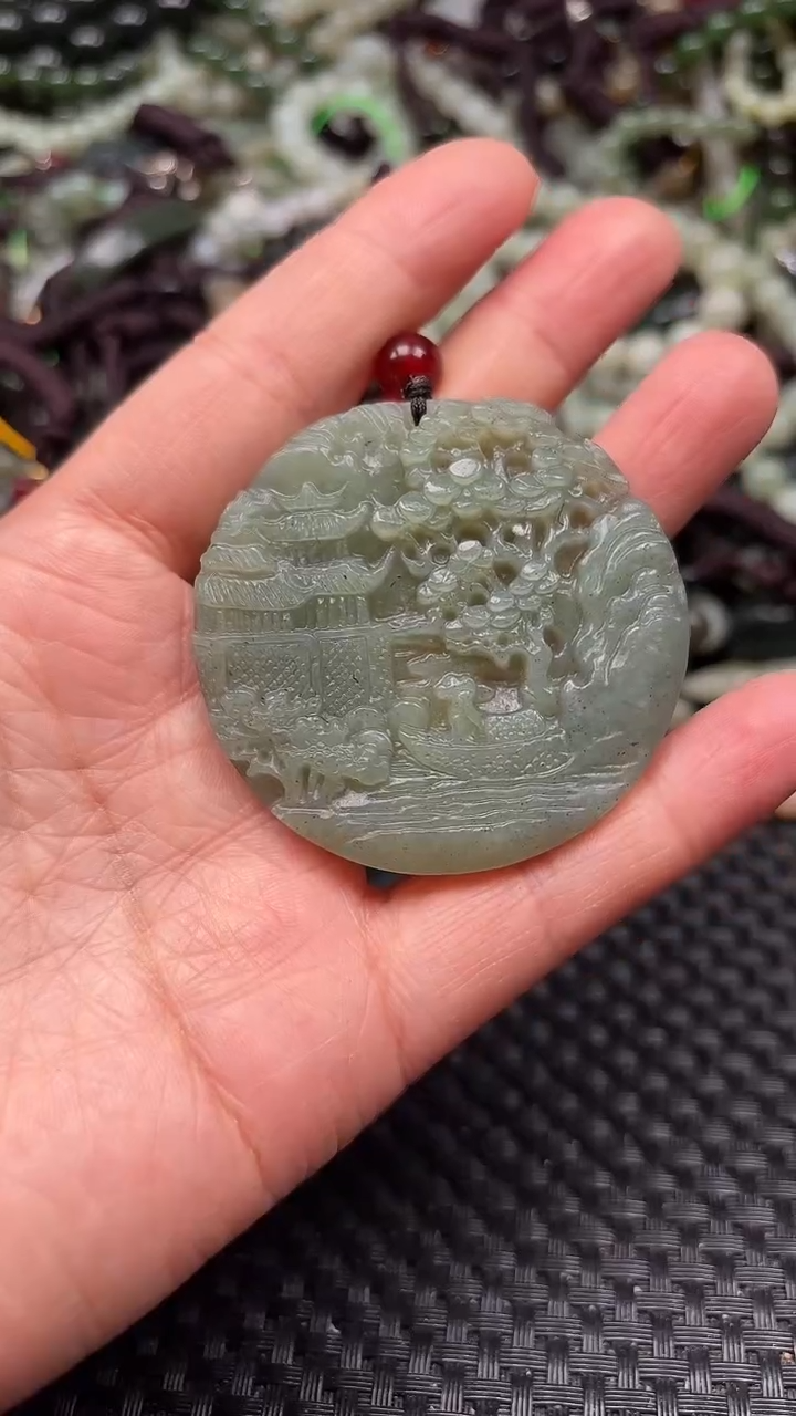 【闪购商品】和田玉颈饰未镶嵌1