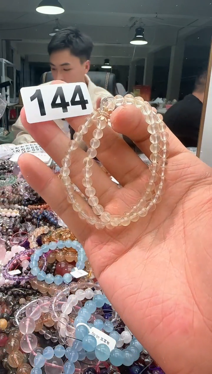 水晶手串未镶嵌144DIY设计