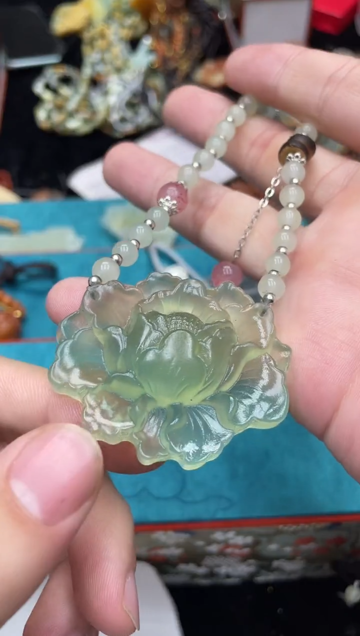 未镶嵌岫玉吊坠·多样性发*货拍一发一