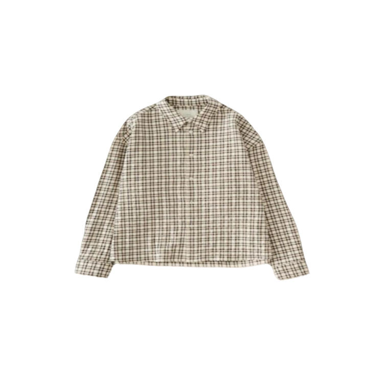 【SNDSTUDIO NICHOLSON 设计师品牌】SND PS26 格子宽松衬衫