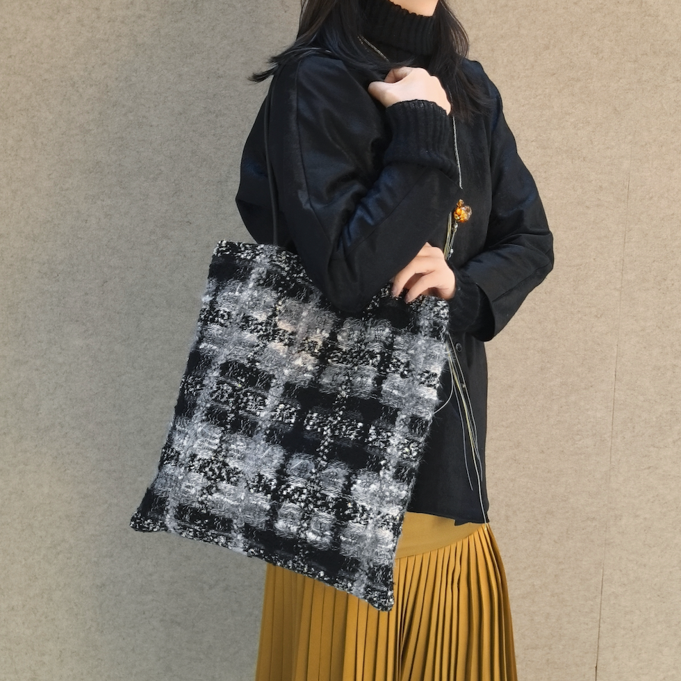 【空白格】Daily Soul设计师款古风单肩包35*37cm