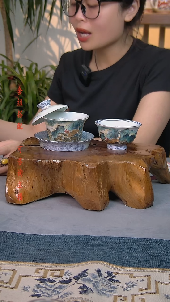 2件套白瓷陶瓷茶具