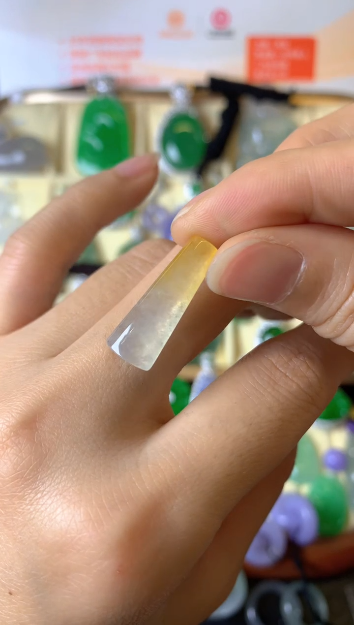 【闪购商品】定制翡翠未镶嵌1裸玉（客户意向镶嵌）