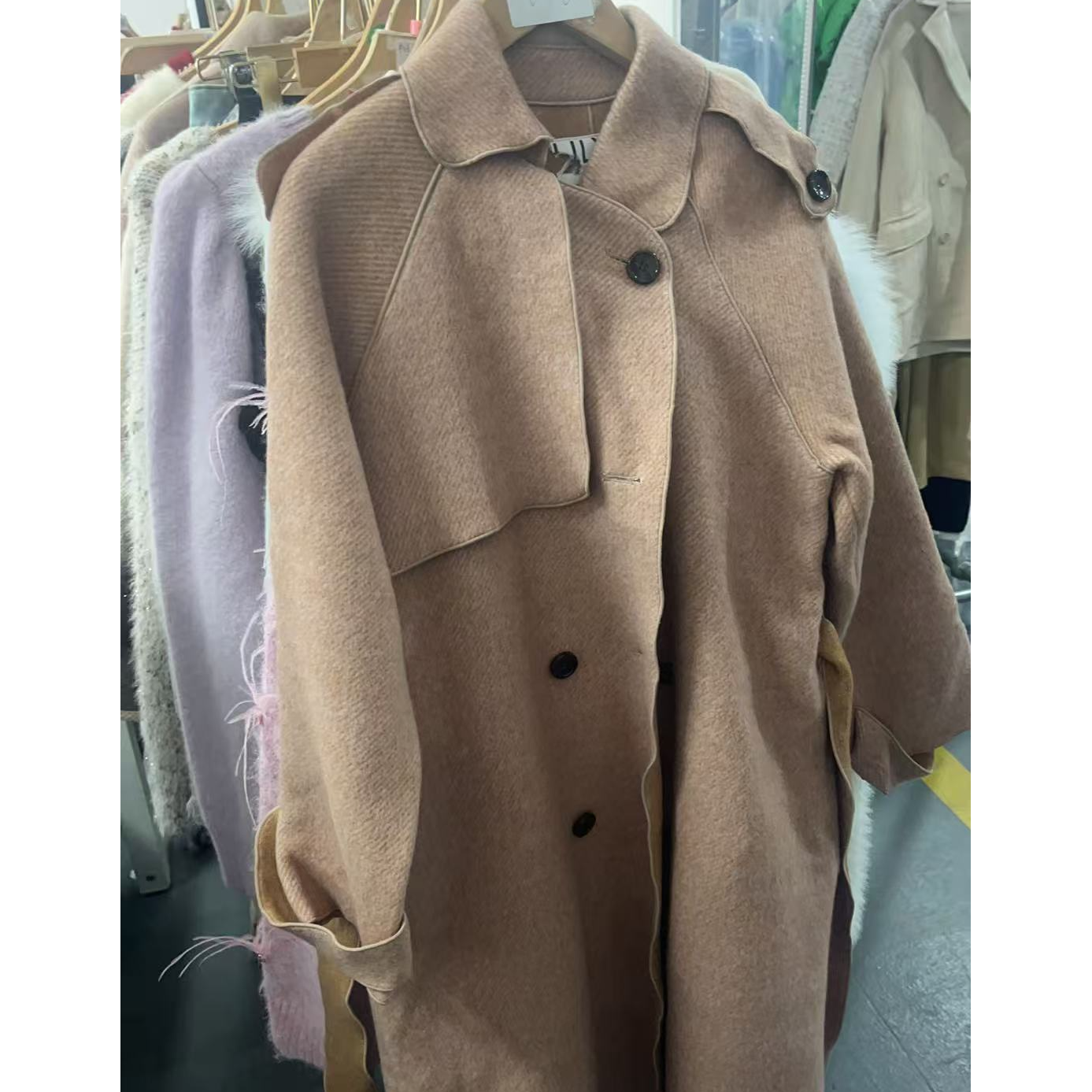 1070卡其   秋冬常规款修身型百搭气质秋季毛针织女装