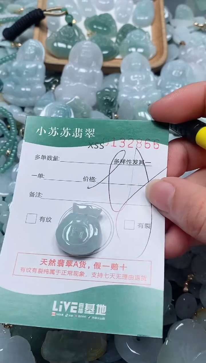 【闪购商品】翡翠颈饰未镶嵌闪购商品0132866