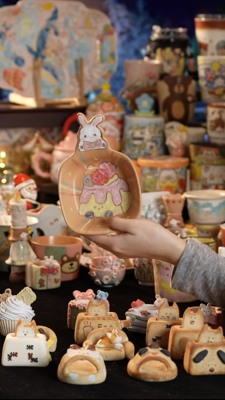 其他陶景德镇釉下彩手绘设计师款陶瓷