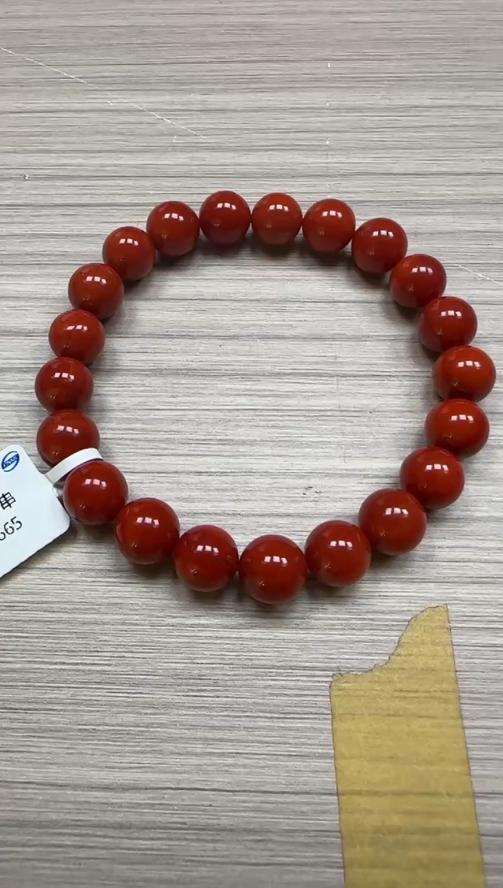 【闪购商品】南红玛瑙9mm瓦西手串圆珠未镶嵌多样性发一件