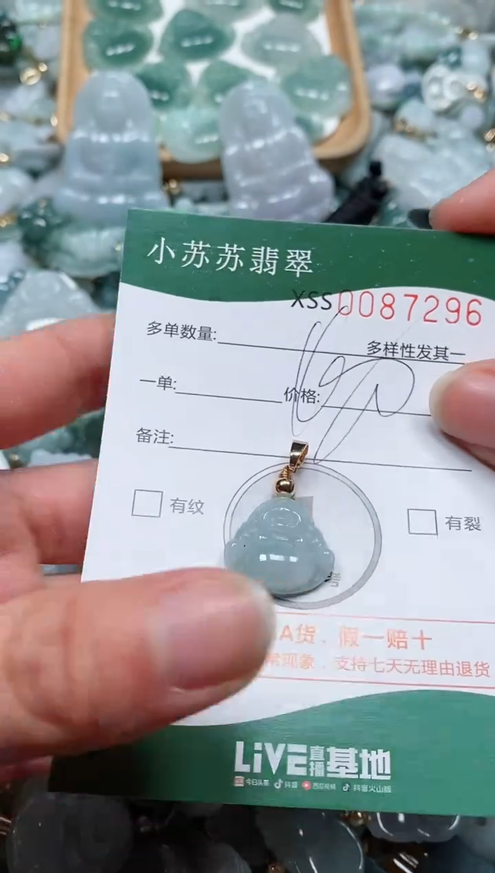 【闪购商品】翡翠颈饰未镶嵌闪购商品0087296