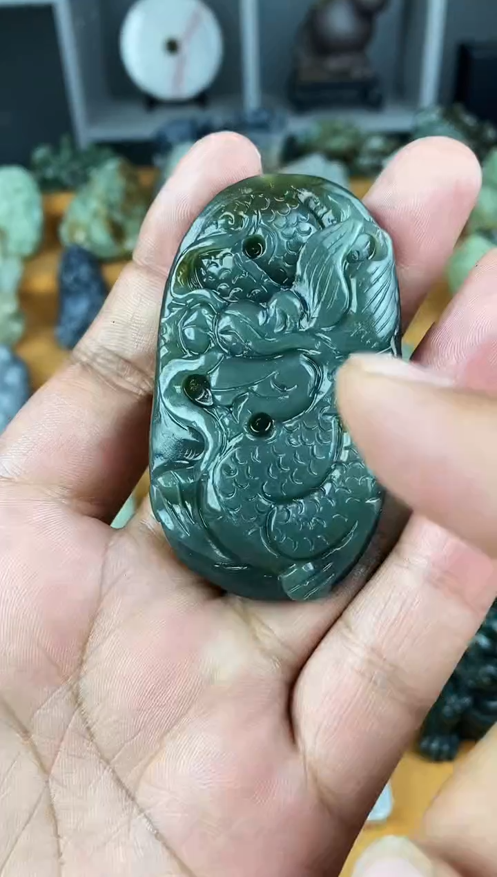 未镶嵌和田玉把件1