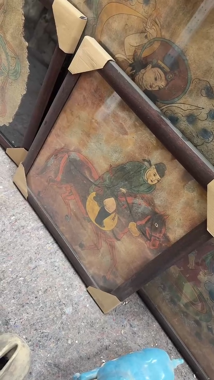 陶瓷唐三彩陶瓷摆件