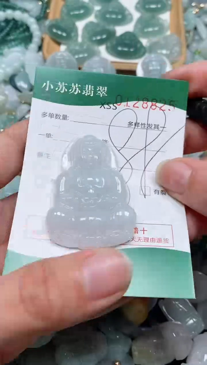 【闪购商品】翡翠颈饰未镶嵌闪购商品0128825