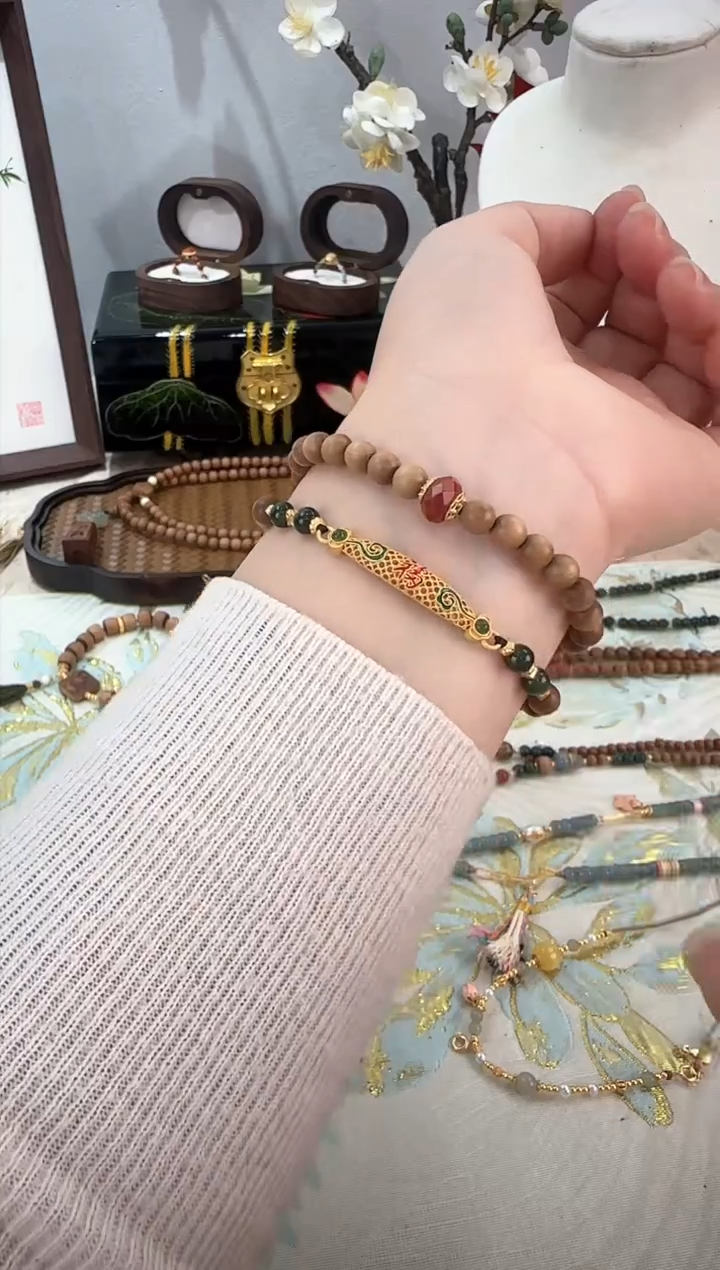 【闪购商品】檀香木其他印度老山檀香双圈