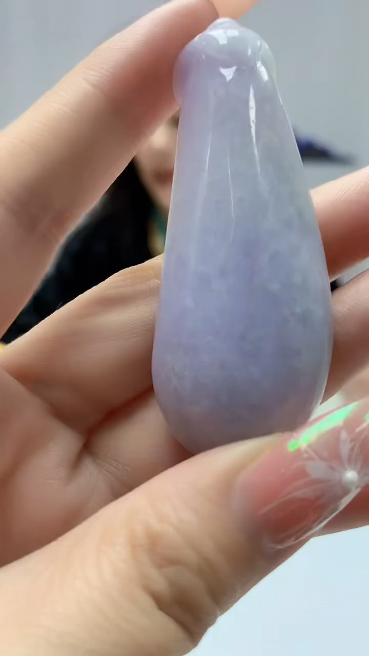 【闪购商品】定制翡翠未镶嵌4829DD-毛货挂件438