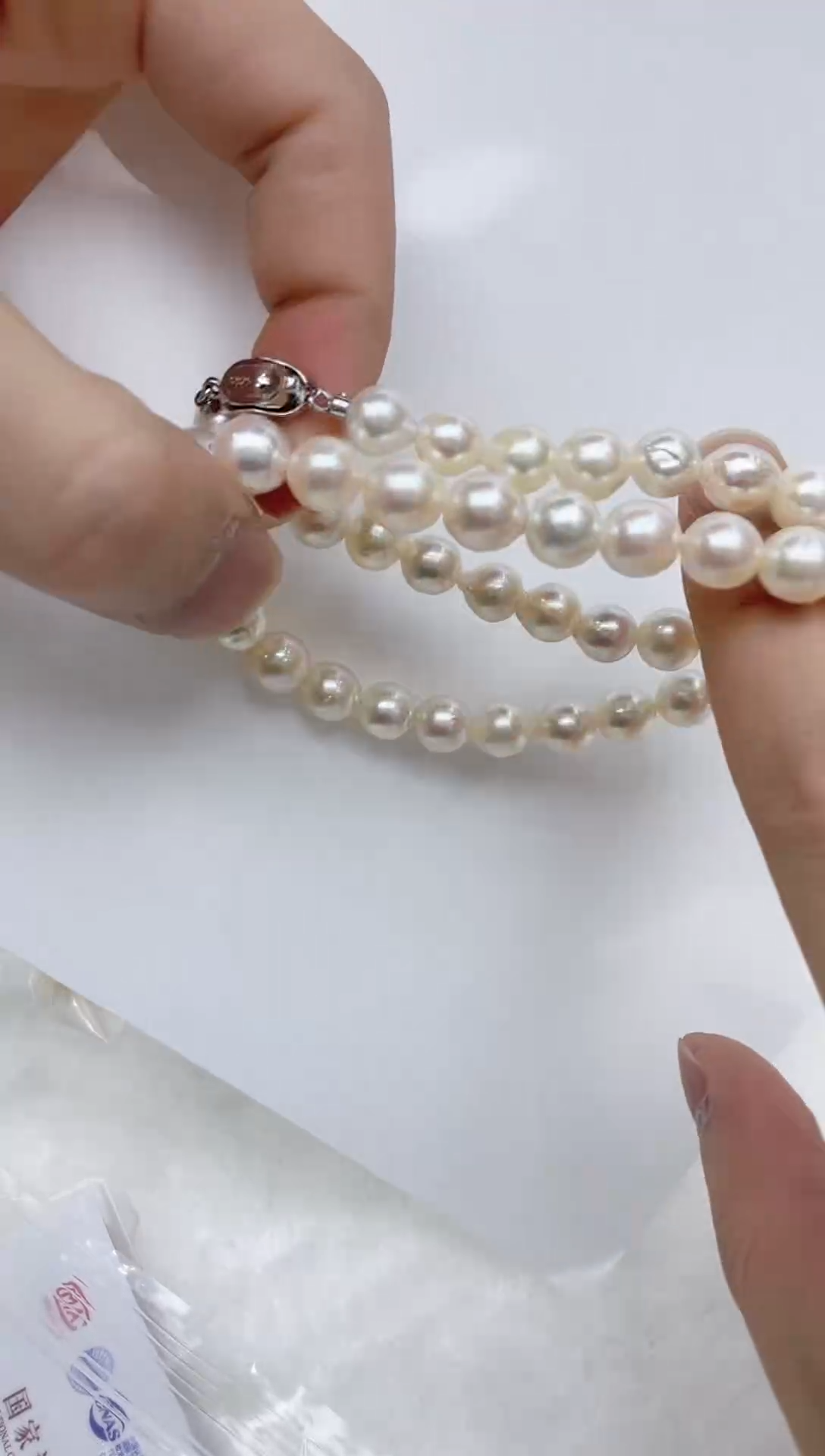 海水珍珠银S925镶嵌颈饰海水珍珠项链