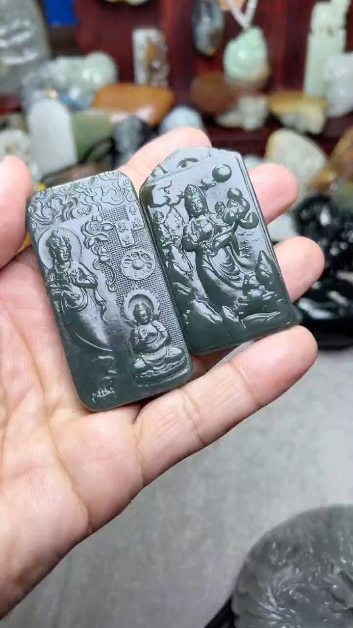 【闪购商品】和田玉挂件未镶嵌2