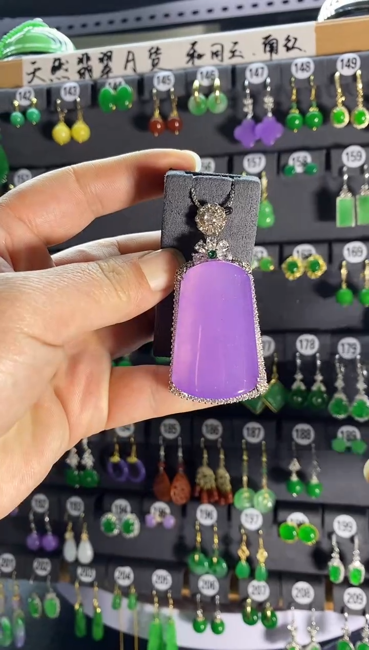 【闪购商品】翡翠耳饰银S925镶嵌226....