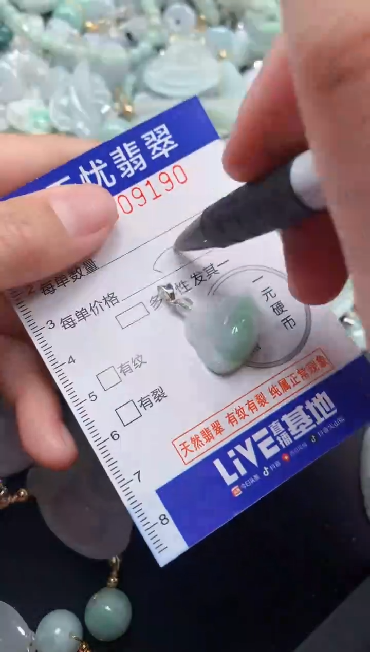 颈饰未镶嵌翡翠9190